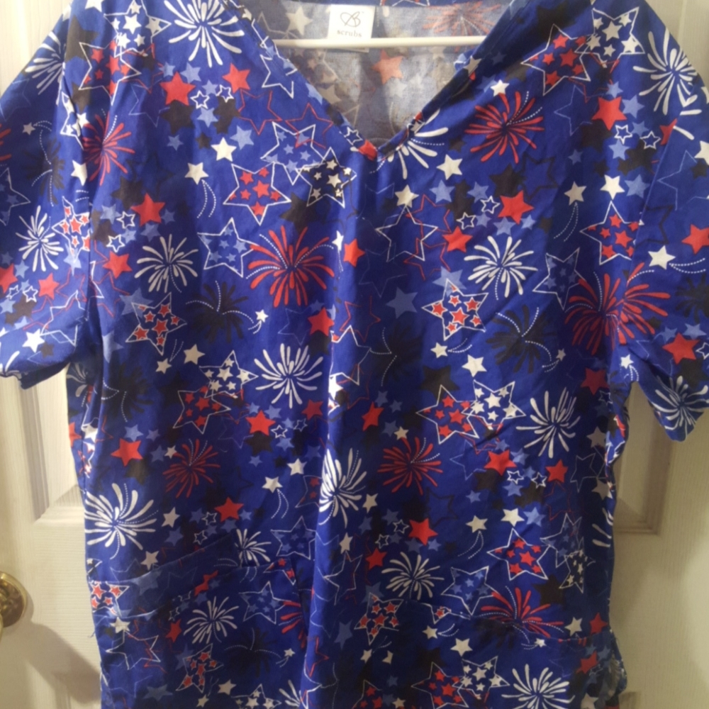 women's scrub top